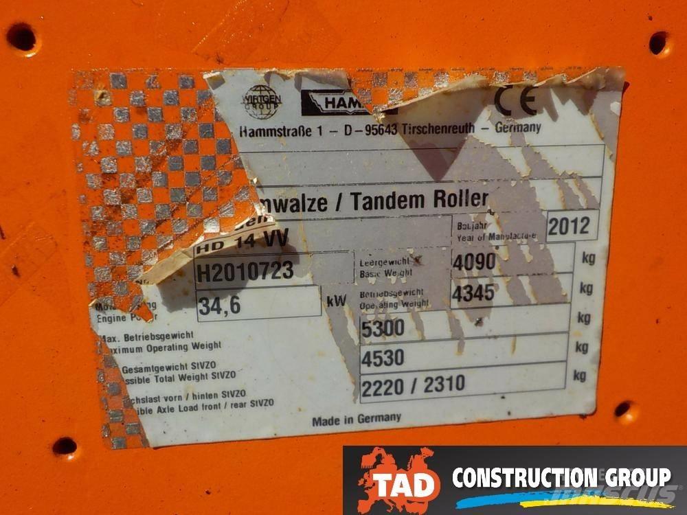 Hamm HD 14 Котки тротуарні