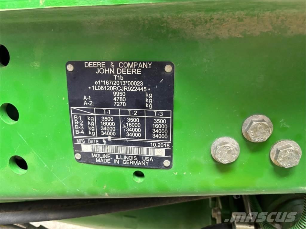 John Deere 6120R Трактори