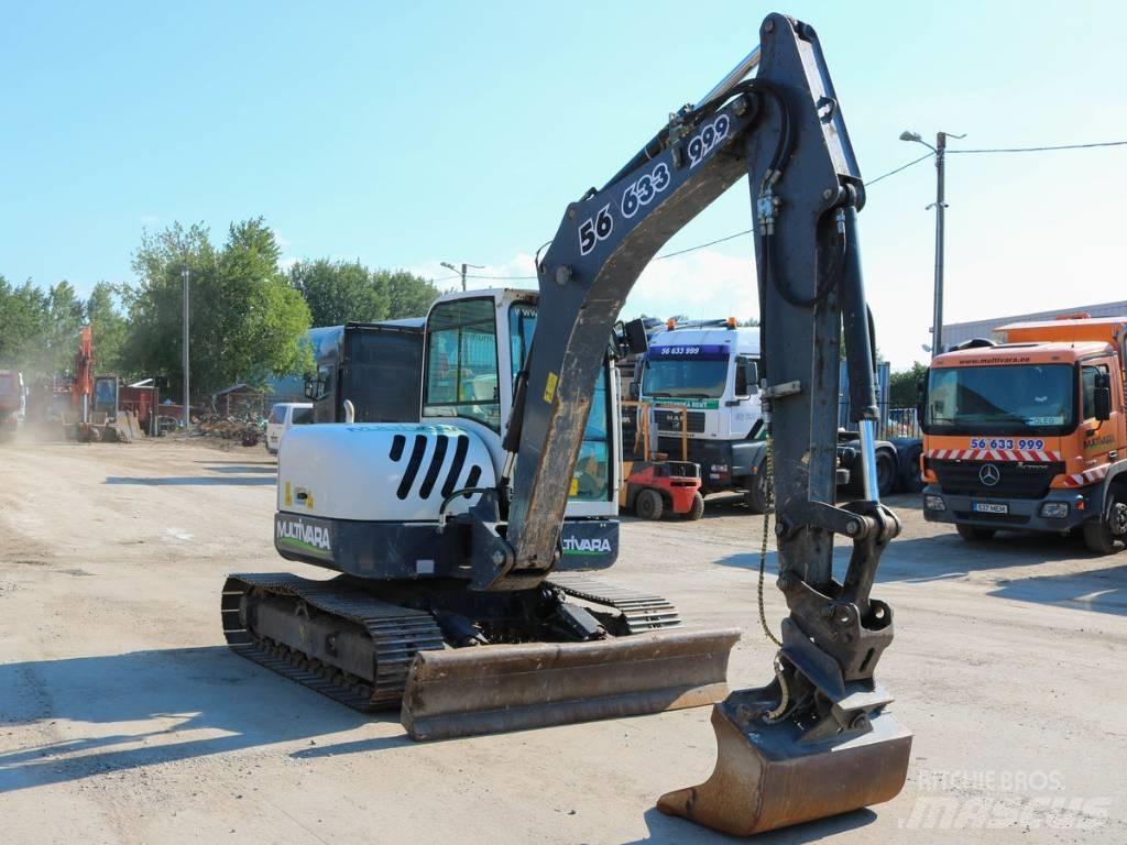 Terex TC 75 Середні екскаватори 7т. - 12т.