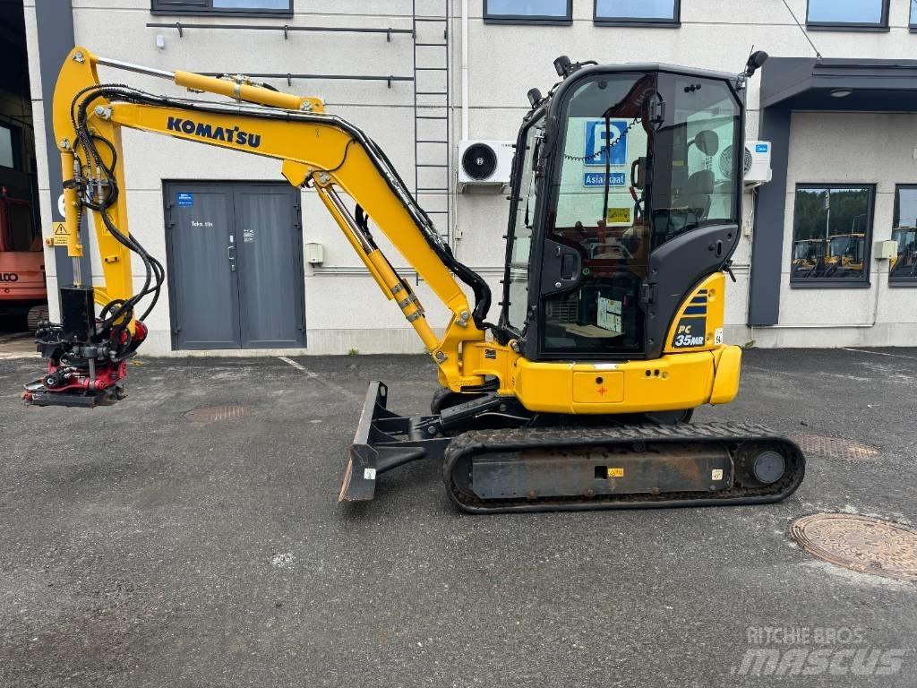 Komatsu PC 35 MR-5 Міні-екскаватори < 7т