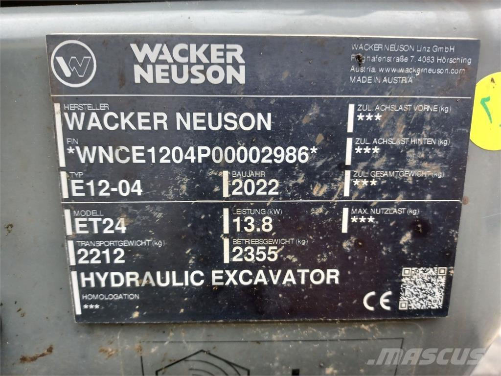 Wacker Neuson ET24 Гусеничні екскаватори