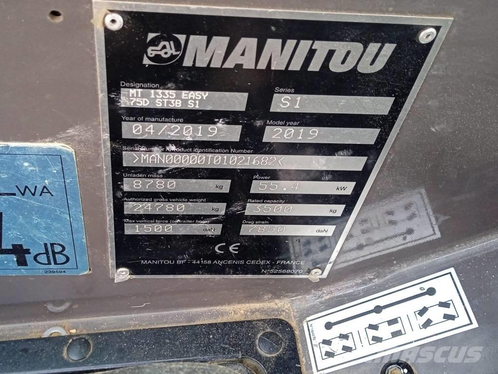 Manitou MT 1335 Телескопічні навантажувачі