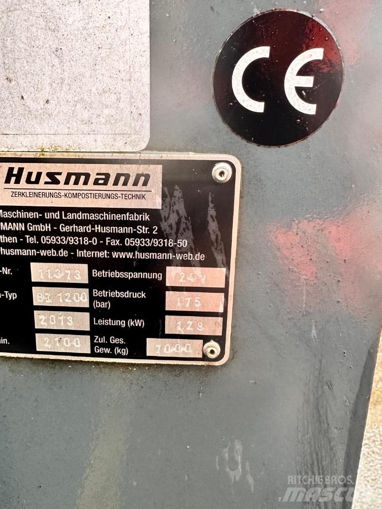 Husmann BZ1200 Дровоколи, рубальні машини, дробарки
