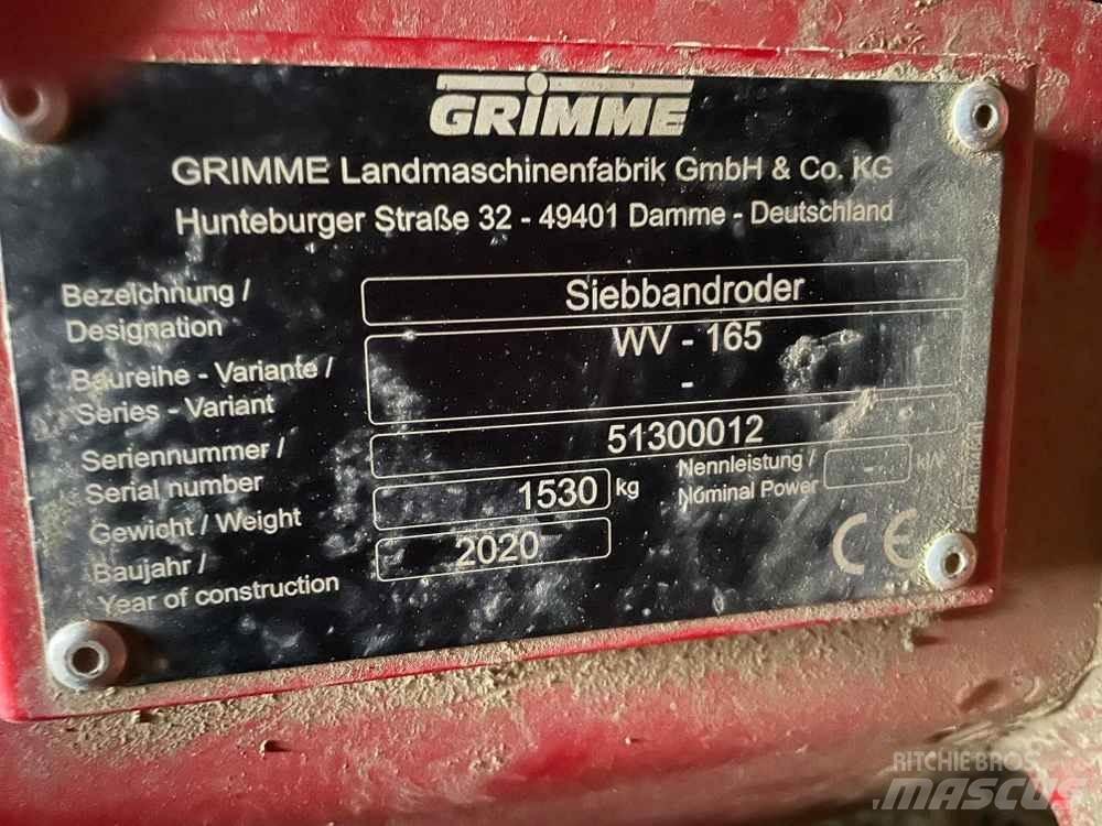 Grimme WV 165 Сільгосптехніка - Інші