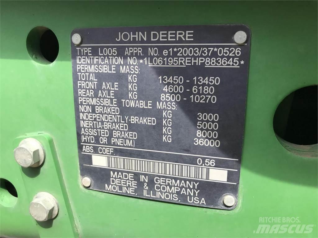 John Deere 6195R Трактори