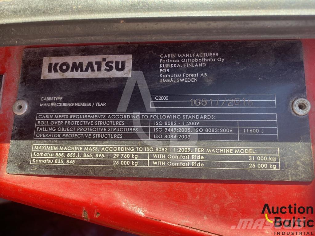 Komatsu 895 Форвардери