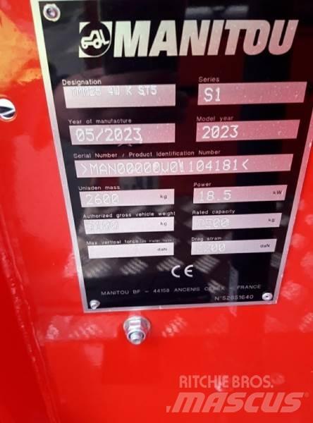 Manitou TMM25 4W Навісні вилочні підйомники для вантажівок