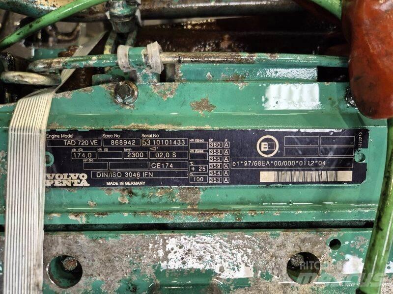 Volvo TAD720VE Двигуни