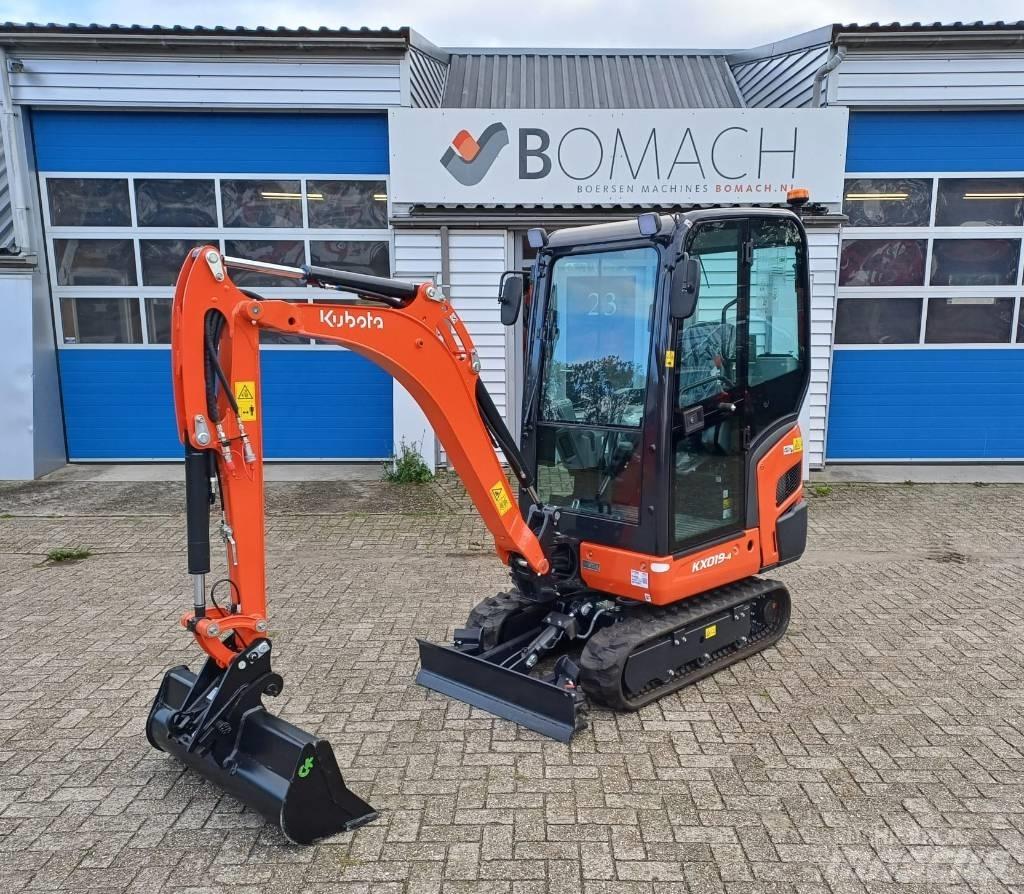 Kubota KX019-4 Міні-екскаватори < 7т