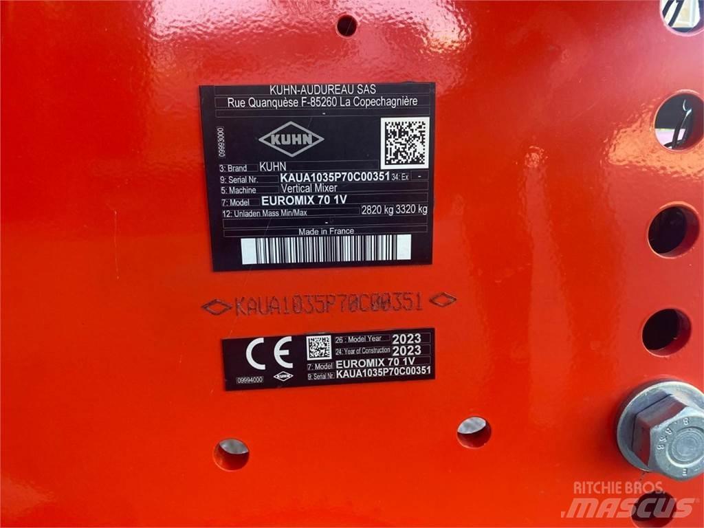 Kuhn Euromix 1 Завантажувачі змішувальних машин