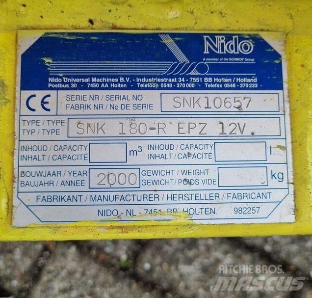 Nido SNK 180-R EPZ Снігоочищувальні ножі та плуги