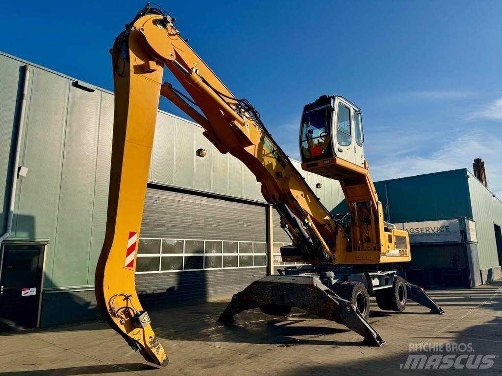 Liebherr A 934 C Перевантажувачі металобрухту/промислові навантажувачі