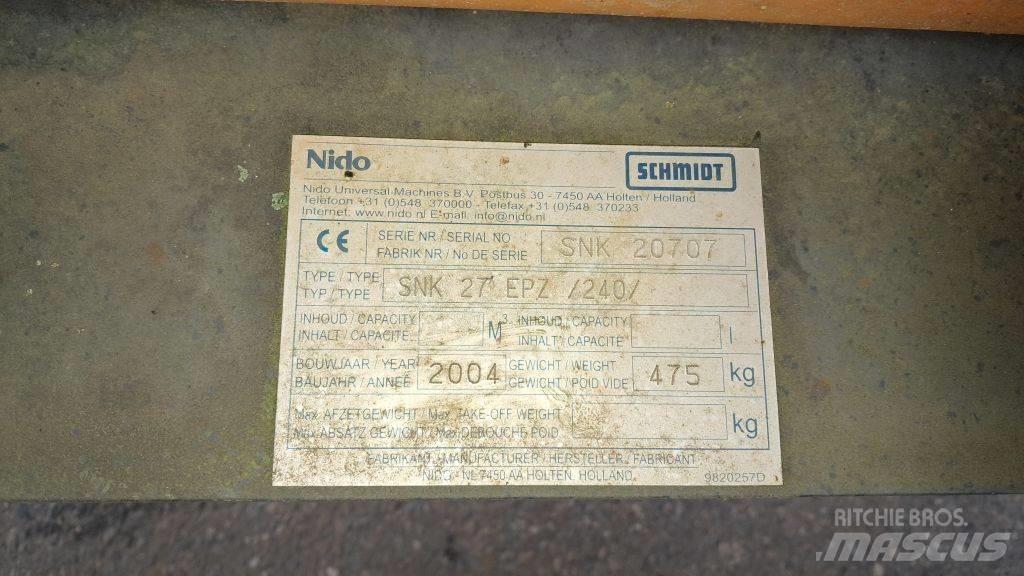 Nido SNK27 EPZ Снігоочищувальні ножі та плуги