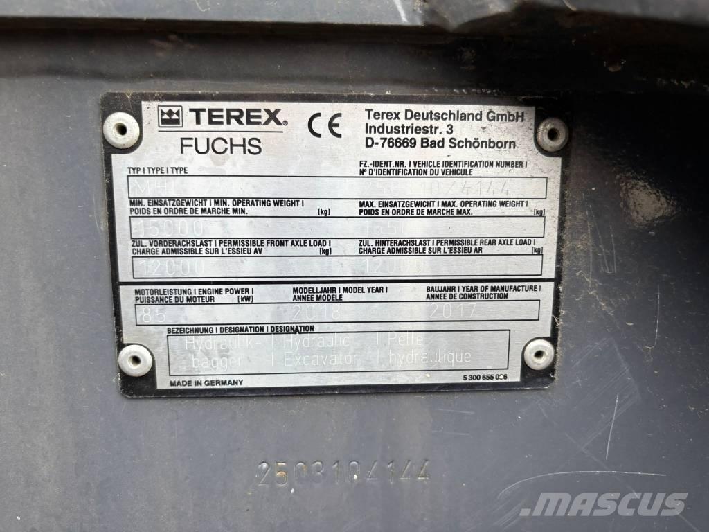 Fuchs MHL 250 Перевантажувачі металобрухту/промислові навантажувачі