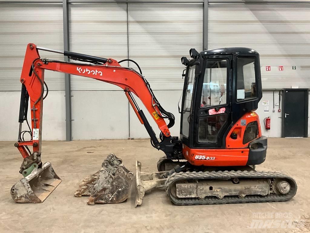 Kubota U 35-3 A 3 Міні-екскаватори < 7т