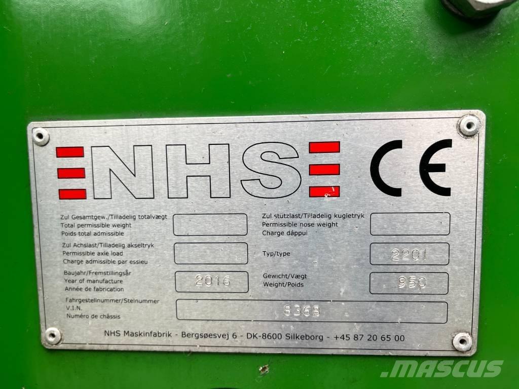 NHS 220 i Подрібнювачі деревини