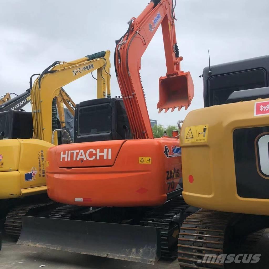 Hitachi ZX 70 Міні-екскаватори < 7т