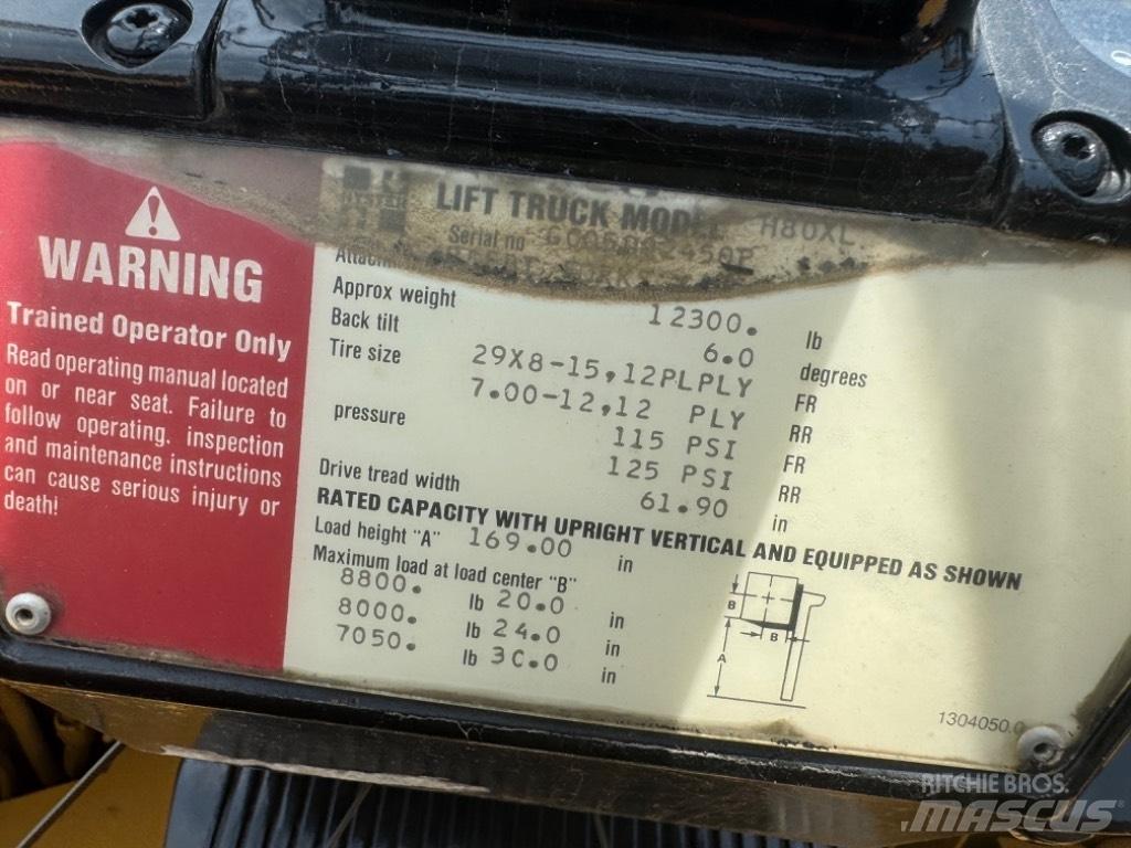 Hyster H 80 XL Інше