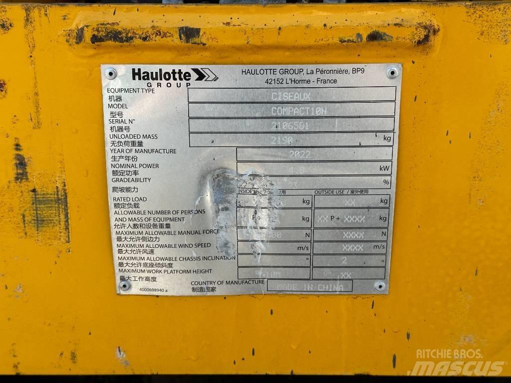 Haulotte COMPACT 10N Підйомники-ножиці