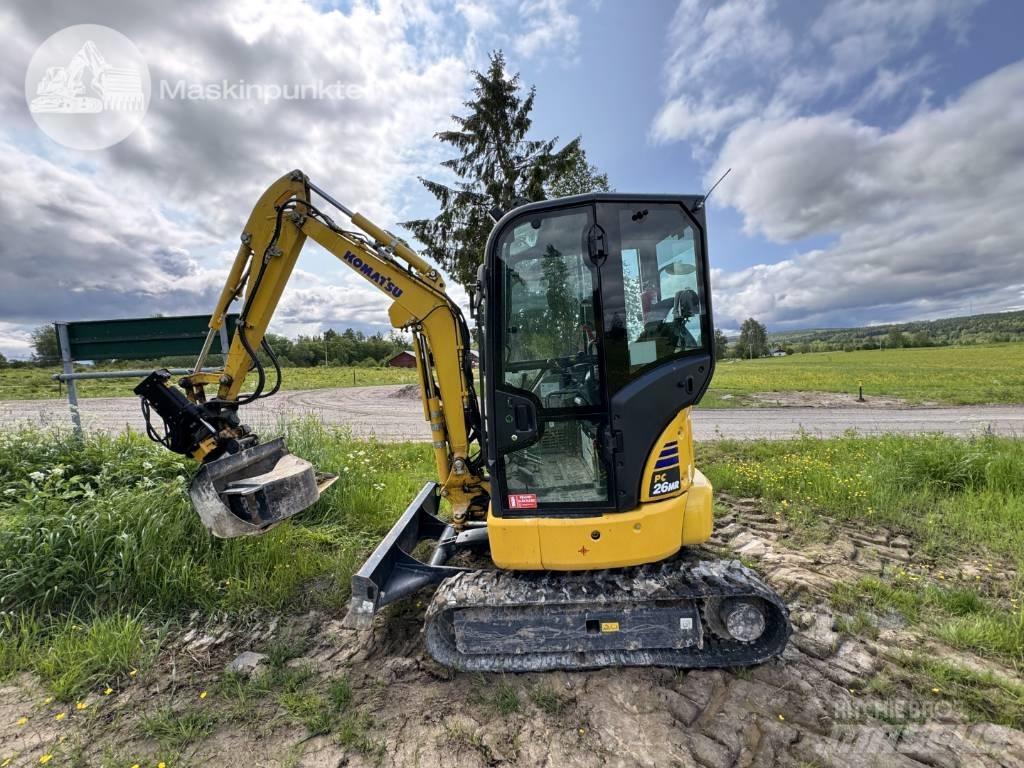 Komatsu PC 26 MR Міні-екскаватори < 7т