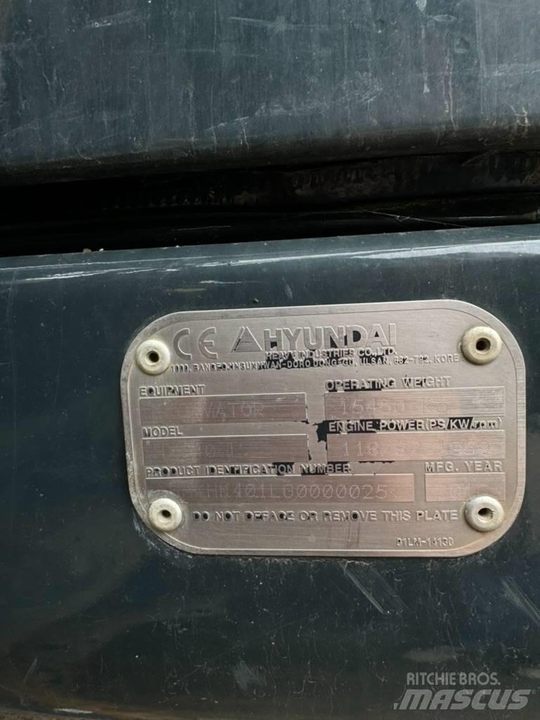 Hyundai HX 140L Гусеничні екскаватори