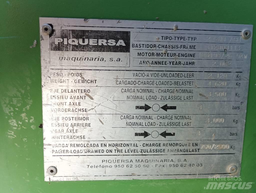 Piquersa 2500 ACH Міні самоскиди