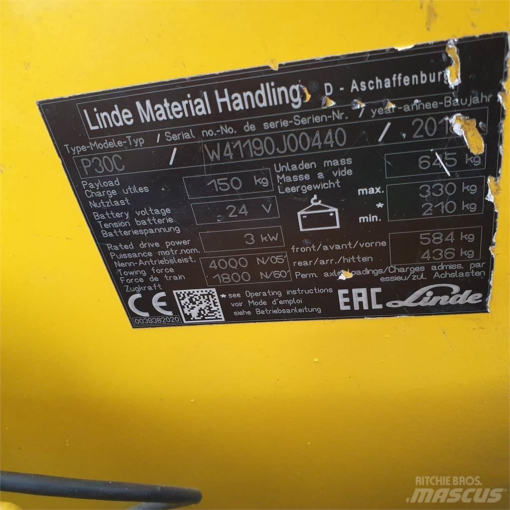 Linde P30C Тягачі колісні