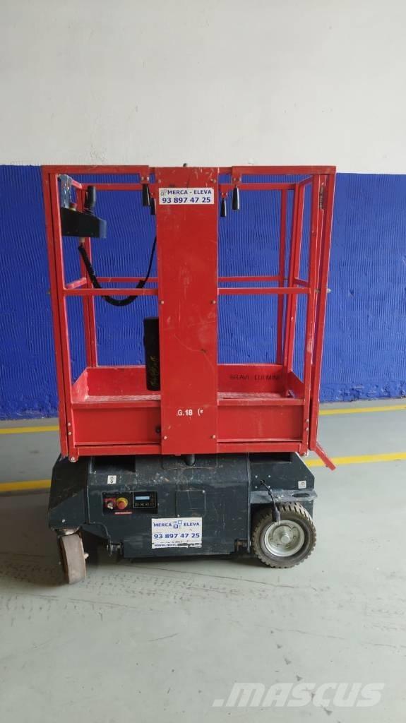 Bravisol Lui HD Компактні самохідні стрілові підйомники