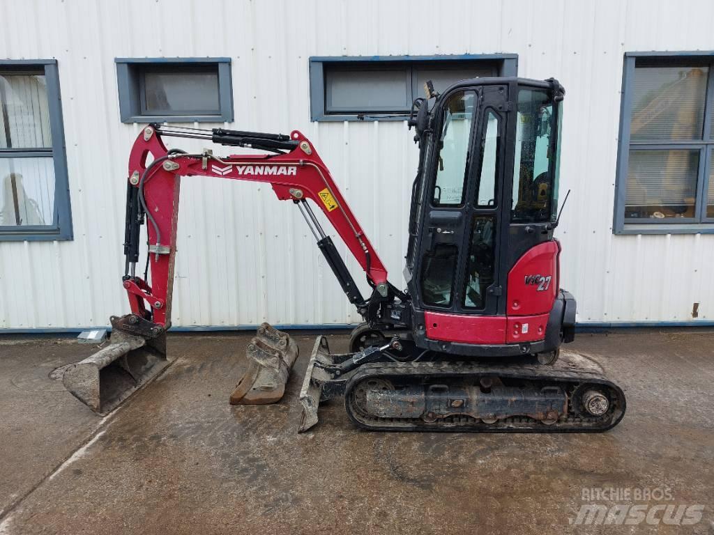 Yanmar Vio 27-6 Міні-екскаватори < 7т