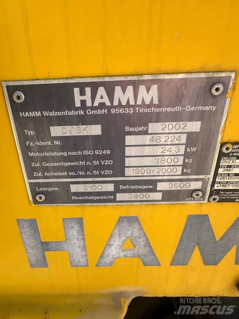 Hamm DW3 tromble Інші дорожні катки
