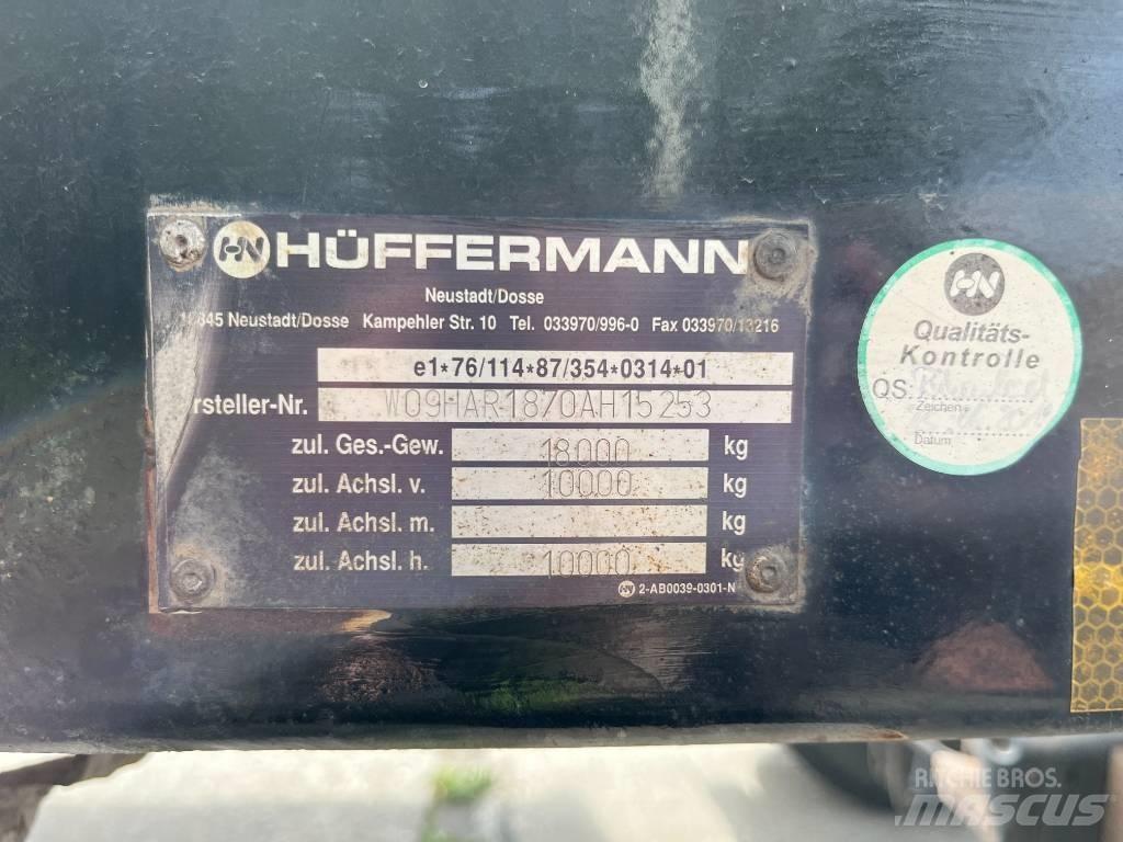 Hüffermann HAR 18.70 Причепи для перевезення контейнерів