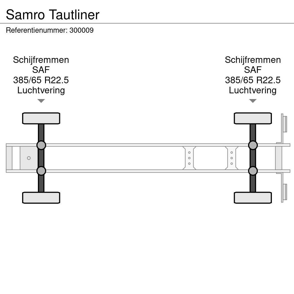 Samro Tautliner Тентовані напівпричепи