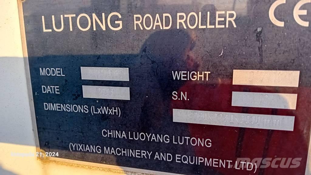 Lutong LTP 1016 Пневматичні катки