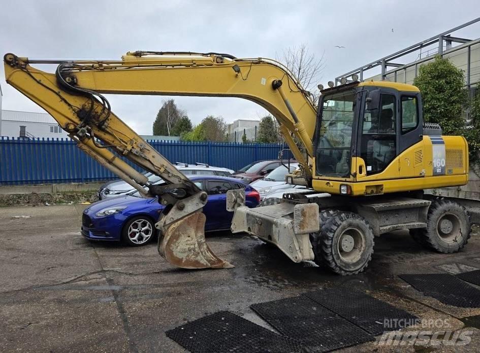 Komatsu PW 160-7 Колісні екскаватори