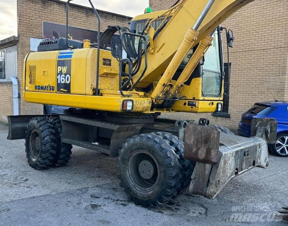 Komatsu PW 160-7 Колісні екскаватори