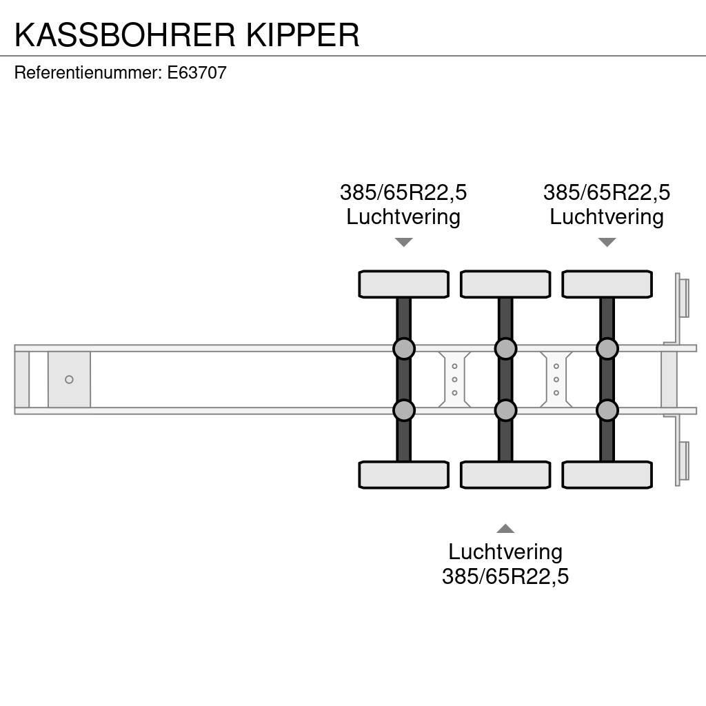 Kässbohrer KIPPER Напівпричепи-самоскиди