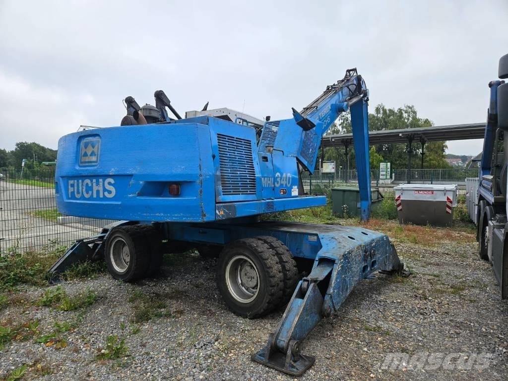 Fuchs MHL 340 Перевантажувачі металобрухту/промислові навантажувачі