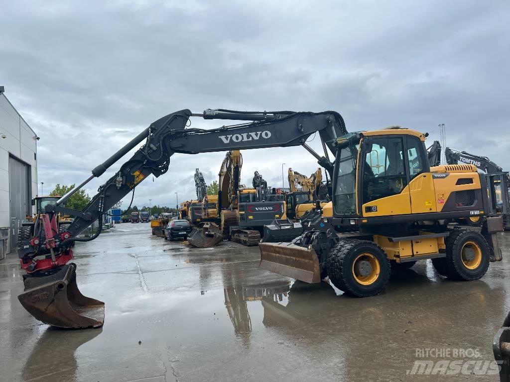 Volvo EW160D Колісні екскаватори