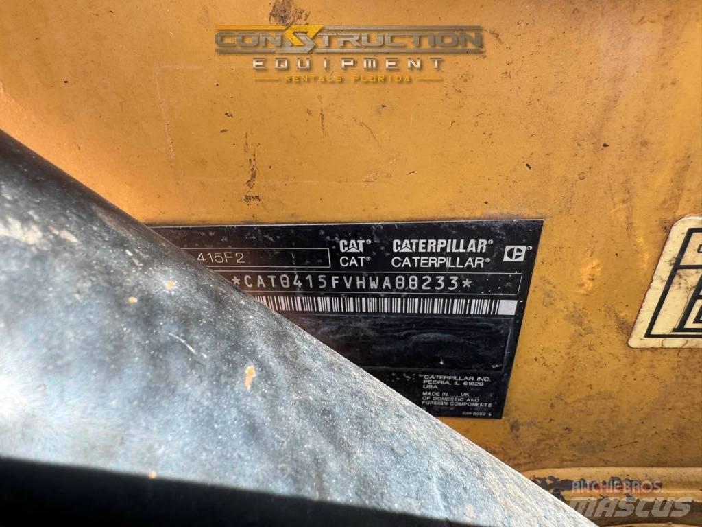 CAT 415F 2 Екскаватори-навантажувачі