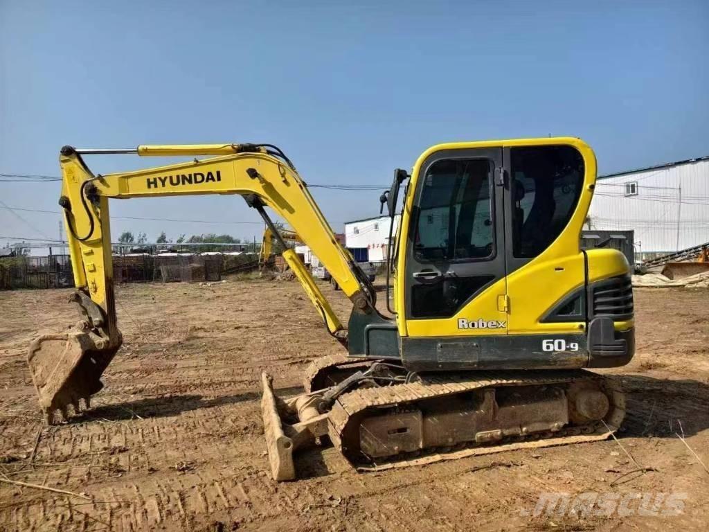 Hyundai 60 Міні-екскаватори < 7т
