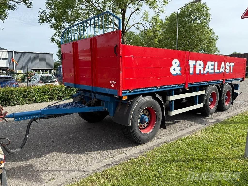 HFR 3X BPW AXLE Причепи-платформи/бокове розвантаження