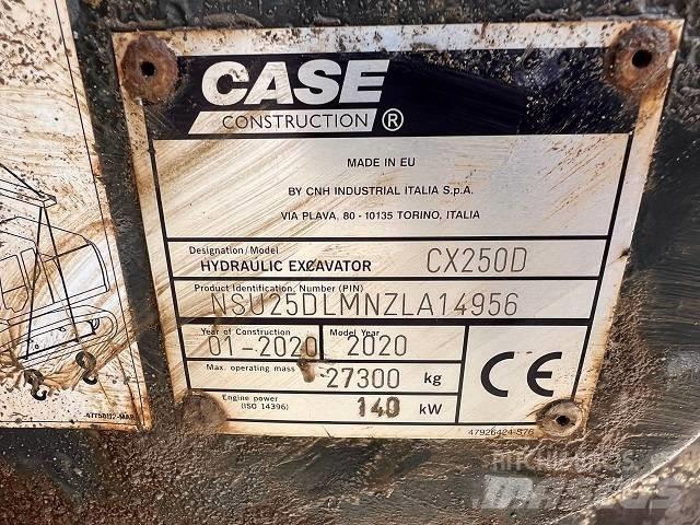 CASE CX 250 D Гусеничні екскаватори