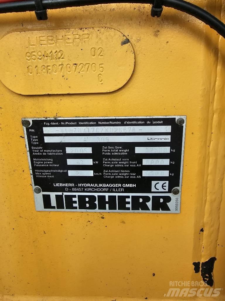 Liebherr A 309 Колісні екскаватори