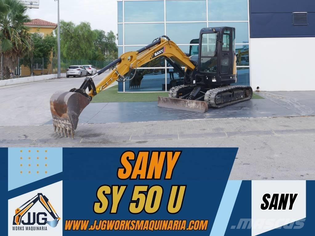 Sany SY 50 U Міні-екскаватори < 7т
