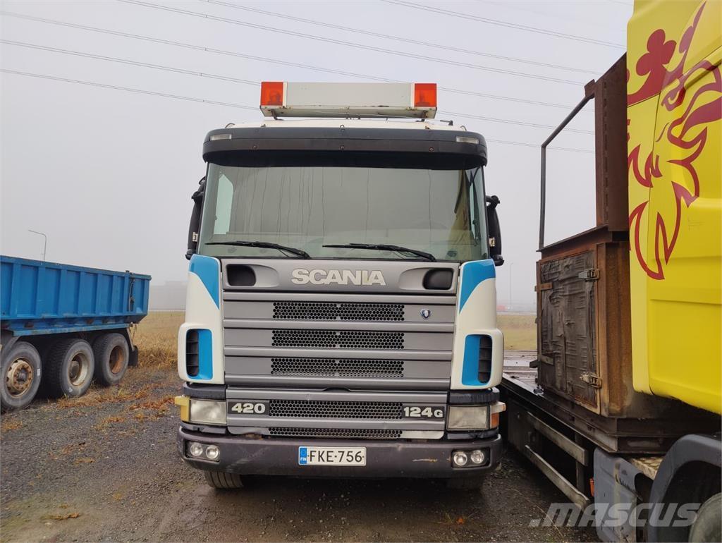 Scania G124 Автокрани