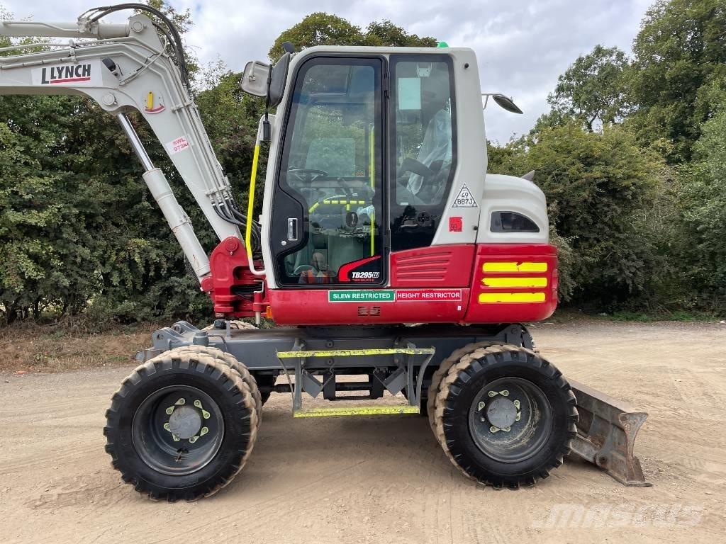 Takeuchi TB 295 W Колісні екскаватори