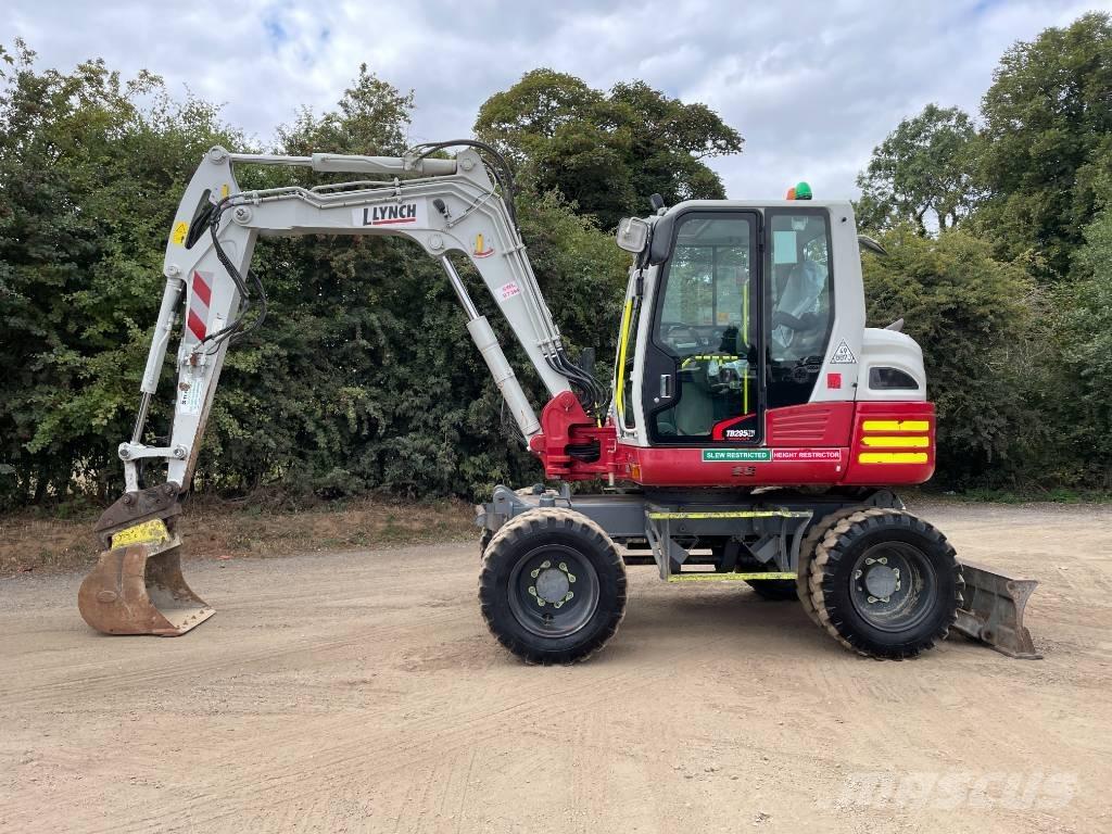 Takeuchi TB 295 W Колісні екскаватори