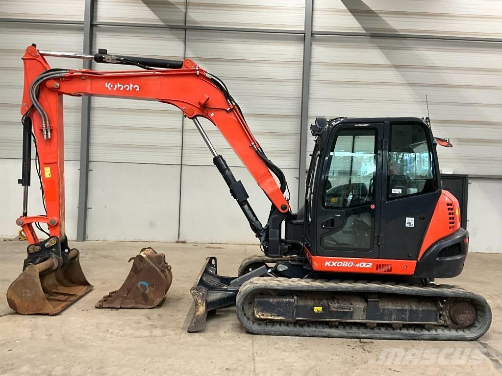 Kubota KX 080-4 A 2 Середні екскаватори 7т. - 12т.