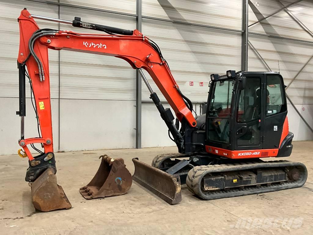 Kubota KX 080-4 A 2 Середні екскаватори 7т. - 12т.