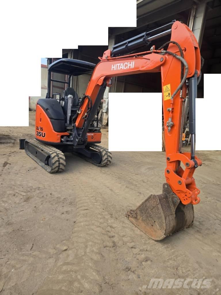 Hitachi ZX 35 Міні-екскаватори < 7т